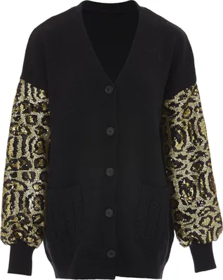 Image de Cardigan IMANE pour femme - noir, M