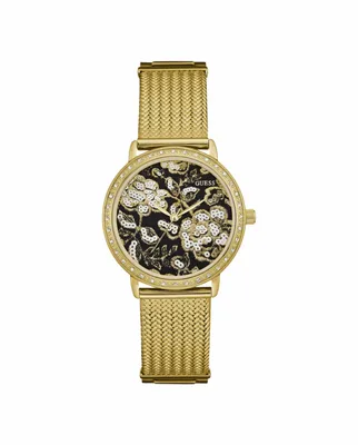 Produktbild von Armbanduhr für Damen aus Edelstahl von GUESS W0822L2