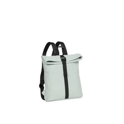 Produktbild von New Rebels Mart Roll Up Rolltop City Rucksack Los Angeles wasserabweisend mint grün