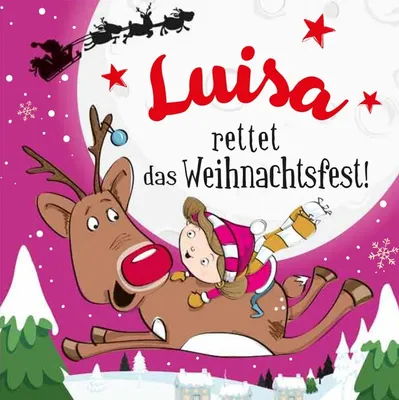 Produktbild von Namens-Weihnachtsbuch - Deine persönliche Weihnachtsgeschichte mit Namen Luisa