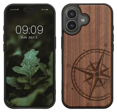 Produktbild von kwmobile KWM0000230J001C, Cover, Apple, iPhone 17, Dark brown