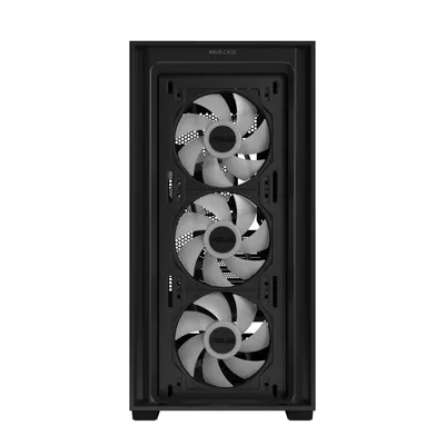 Produktbild von ASUS A21 PLUS ARGB Mid Tower mATX Cristal Templado USB 3.0 Negra