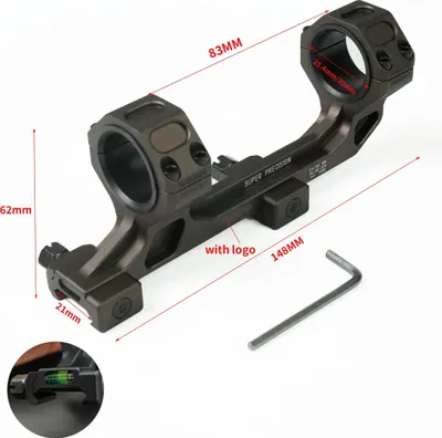 Imagen del producto de Montaje de precisión, aleación de aluminio, nivel de burbuja integrado, nivel de precisión bajo (con burbuja)