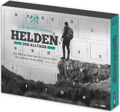 Produktbild von itenga Frühstück Adventskalender Motiv HELDEN DES ALLTAGS