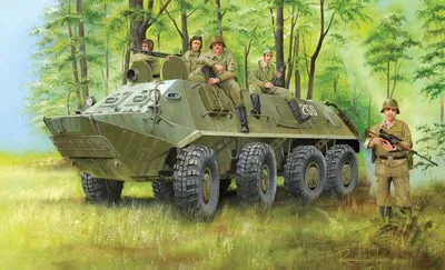 Produktbild von Trumpeter BTR-60PA 1:35, 01543