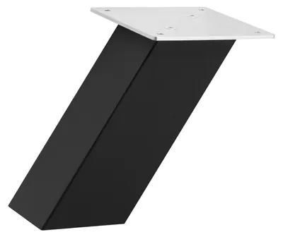 Produktbild von SOTECH Barkonsole schräg 170 mm schwarz – Thekenkonsole