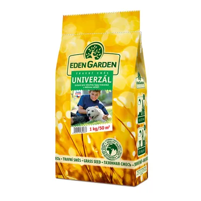Obrázok produktu pre Eden Garden Trávna zmes Univerzál (1 kg na 50 m²)
