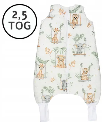 Produktbild von Ankras Ganzjahres Schlafsack mit Beinen 56-68 2.5 TOG