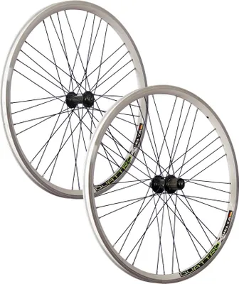 Produktbild von 26 Zoll System Laufradsatz Quattro X weiß Shimano Deore 610 Cues QC400 weiß MTB