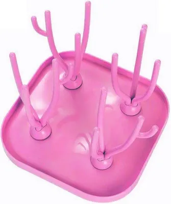 Image de Séchoir à biberons - rose