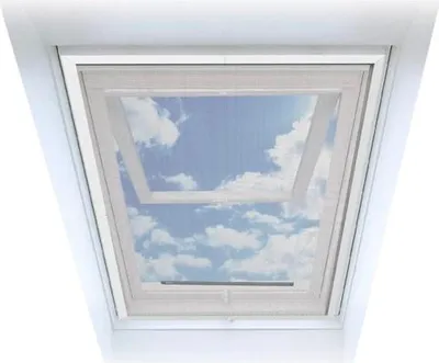 Produktbild von Fliegengitter home protect für Dachfenster mit Sonnenschutz ohne Bohren grau 140x170 cm