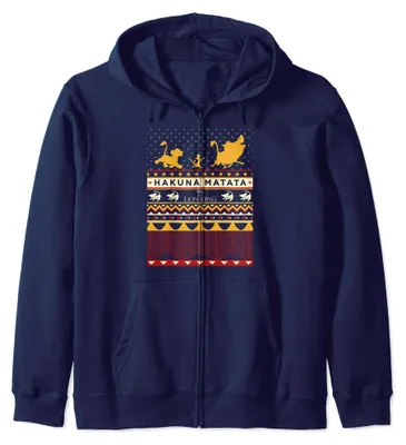 Productafbeelding van Disney meisjeshoodie, The Lion King, met de tekst "Hakuna Matata"