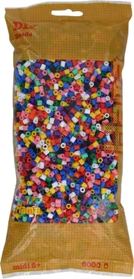 Immagine prodotto di Hama | Sacchetto misto di perline 6000 | Vari colori