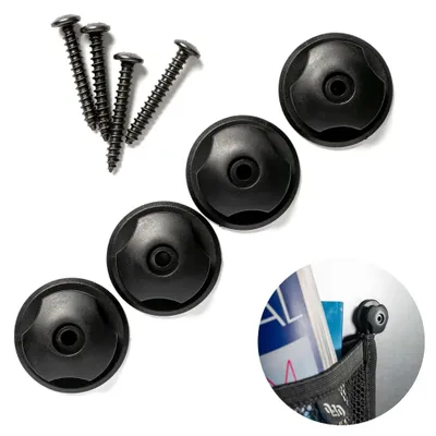 Zdjęcie produktu dla 040Parts Siatka bagażowa Uchwyt VW T5 T6 Multivan California Beach Caravelle Uchwyt plastikowy Uchwyt samoprzylepny - Część zamienna: Uchwyt