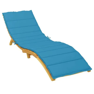 Produktbild von (Design 2026） Sonnenliegen-Auflage Blau 200x70x3cm Oxford-Gewebe - HOMMIE 864951 - Gartenmöbelauflagen