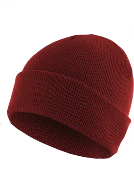 Produktbild von MSTRDS Beanie Beanie Basic Flap Maroon