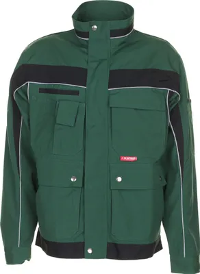 Produktbild von Größe 60 Herren Planam Plaline Bundjacke grün schwarz Modell 2505