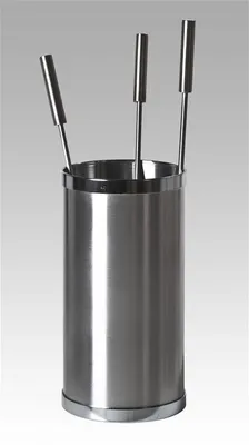 Produktbild von Kaminbesteck / Kamingarnitur Süd-Metall Edelstahl Eimer 3-teilig 56cm