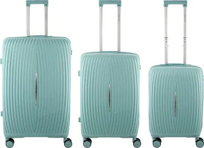 Produktbild von DANIEL RAY Travel Castlemaine Gr. S/M/L Koffer 3-SET DR01.1620 Spinner 18 turquoise
