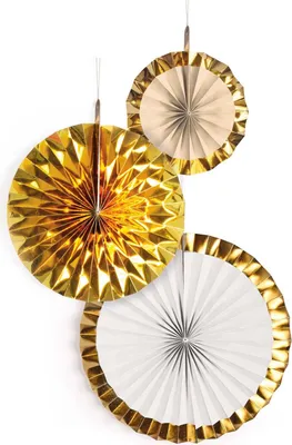 Produktbild von Amscan 9904628, Papier, Gold, 10 Stück(e)