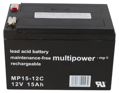 Produktbild von 3x 12V 15Ah AKKU BATTERIE für 36V SCOOTER ELEKTRO ROLLER E-ROLLER 36Volt 12Ah