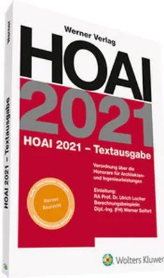 Obrázek produktu pro HOAI 2021 - Textausgabe