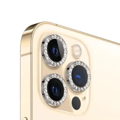 Immagine prodotto di Anelli di protezione per fotocamera in nero per Apple iPhone 11 Pro/11 Pro Max/12 Pro