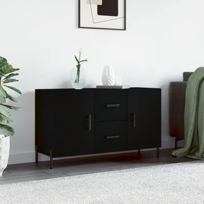 Produktbild von vidaXL Sideboard Schwarz 100x36x60 cm Holzwerkstoff