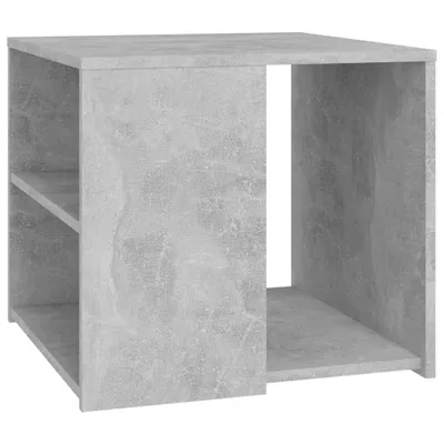 Produktbild von vidaXL Beistelltisch Betongrau 50x50x45 cm Holzwerkstoff