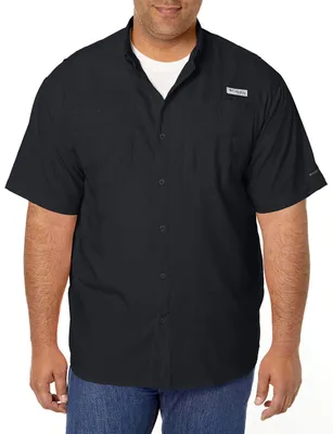 Produktbild von Columbia Herren Tamiami™ II Shirt Kurzärmeliges Hemd, Schwarz, XL EU