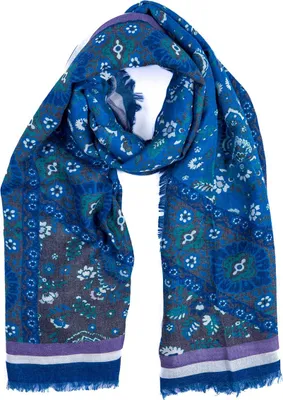 Produktbild von Blauer Passigatti Damenschal - Eleganter Wollschal Damen