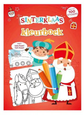 Produktbild von Sinterklaas-Malbuch des Rebo-Verlags