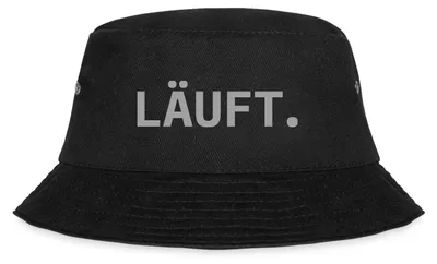 Produktbild von Spreadshirt Stromberg Läuft Fischerhut, S/M (Caps), Schwarz