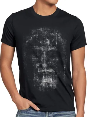 Produktbild von style3 Turiner Grabtuch T-Shirt Herren sohn gottes, Größe:4XL