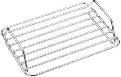 Produktbild von Masterclass Edelstahl Kleiner Antihaft-metall-bratrost Silber  Silber One Size