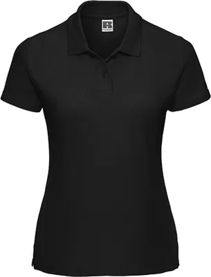 Produktbild von Russell R-539F-0 | Damen Poloshirt 65/35 - Farbe: Black - Größe: XS