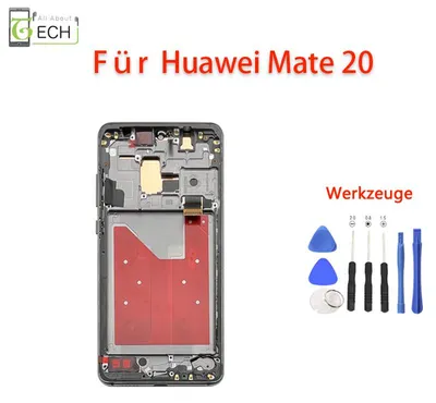 Produktbild von Für Huawei Mate 20 LCD Display mit Rahmen Touch Screen Bildschirm und Werkzeuge
