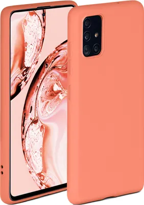 Produktbild von Soft-Case für Samsung Galaxy A51, Farbe:Papaya