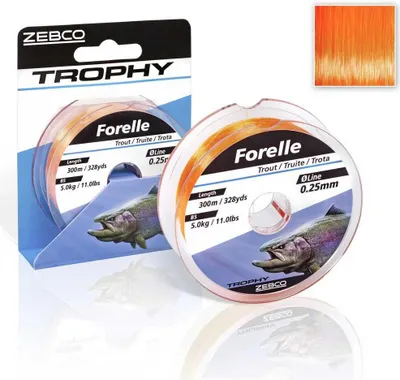 Produktbild von Zebco Trophy Forelle 0,20mm 300m TOP Angelschnur