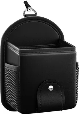 Produktbild von INF r Auto-Lüftungsschlitz-Organizer aus Leder mit Sonnenbrillenhalter