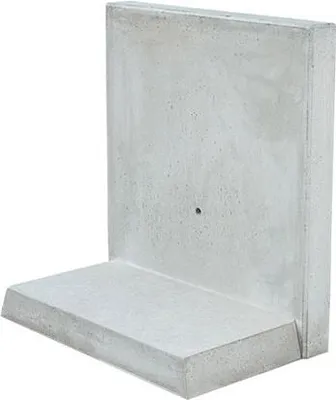 Produktbild von L-Steine L-STEIN BEWEHRT GRAU 105/100/60/12 CM