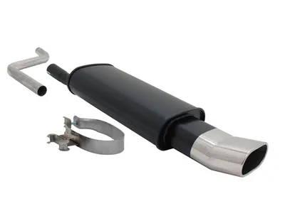 Produktbild von Novus Sportauspuff für VW Polo 2/3 86C 135x75mm DTM Endschalldämpfer mit ABE