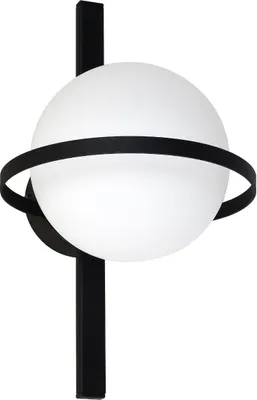 Immagine prodotto di Applique DROPS bianco e nero 1xG9x5W in metallo, dimensioni: 30x19x21 cm, IP20, Aldex