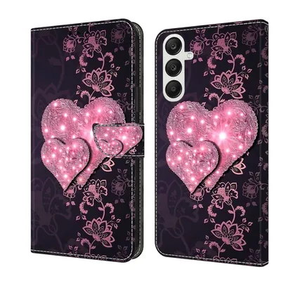 Produktbild von Für Samsung Galaxy A55 Kunst-Leder Book Handy Tasche Motiv 10 Hülle Etuis Schutz