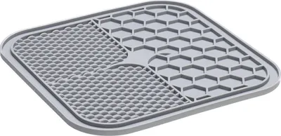 Image de Tapis à lécher 20x20cm gris KAR