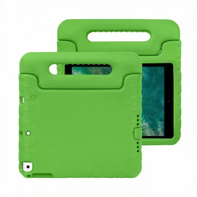 Produktbild von imoshion Schutzhülle mit Handgriff kindersicher iPad 6 (2018) 9.7 Zoll / iPad 5 (2017) 9.7 Zoll - Grün