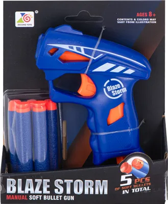 Obrázok produktu pre KIK Krátka pištole Blaze Storm NERF