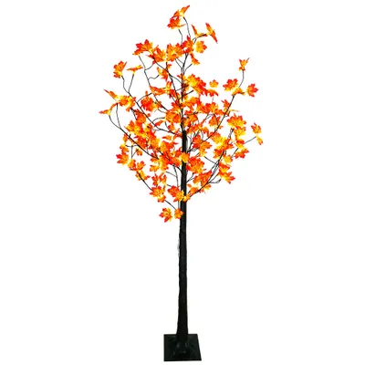 Obrázek produktu pro LED strom s javorovými listy 120 LED 190 cm pro vnitřní venkovní použití