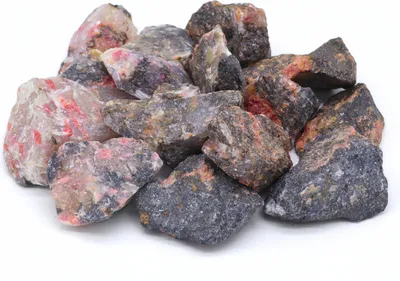 Produktbild von LAVISA Premium Heilsteine Edelsteine Set | Natürliche Kristalle für Dekoration und Wohlbefinden | 100% Natursteine Mineralsteine (Rhodonit)