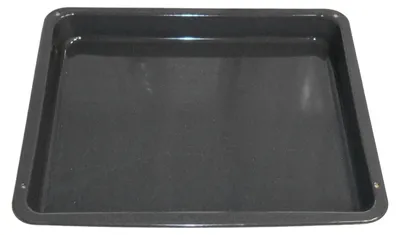 Produktbild von Backblech Fettpfanne emailliert passend für AEG Backofen wie 3870288200 425x360x43mm